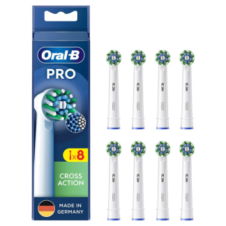 Oral-B Pro CrossAction Hvid - 8-pack